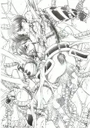 アトランティス陰史 魔導大陸淫辱画集 1＋2パック 36ページ