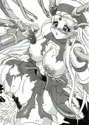 アトランティス陰史 魔導大陸淫辱画集 1＋2パック 48ページ