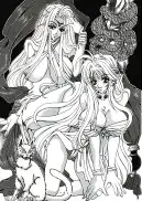 アトランティス陰史 魔導大陸淫辱画集 1＋2パック 79ページ