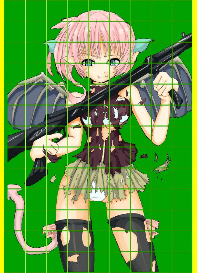 脱衣STG1面 〜巨乳悪魔っ娘見参！ こいつぁ淫乱だぜ〜 3ページ