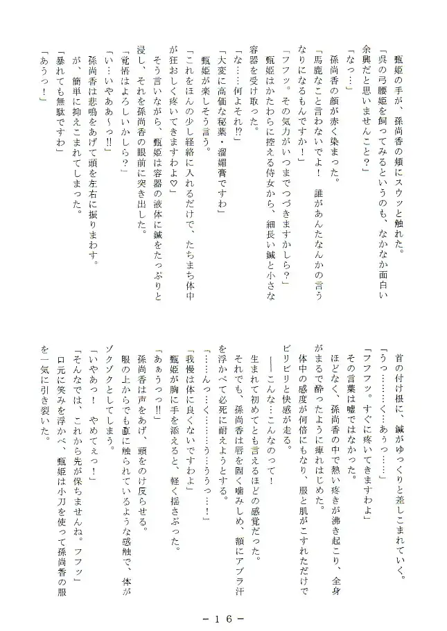 麗姫無双1＋2 4ページ