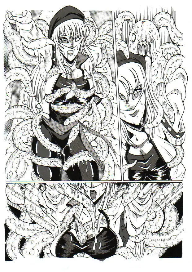 触虫侵蝕船団＋触牢の母戦士（水神有気作品集3） 33ページ