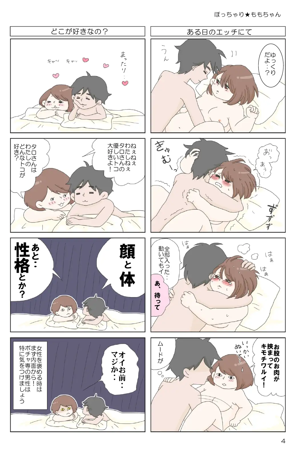 ぽっちゃり★ももちゃん 6ページ