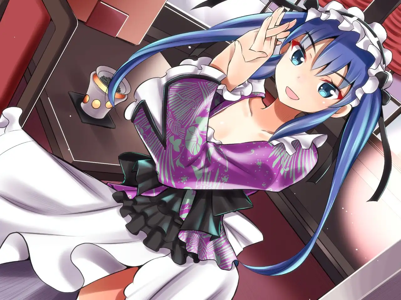 ご奉仕♪メイドり〜夢☆はづき ディープ・ハンドケア 1ページ