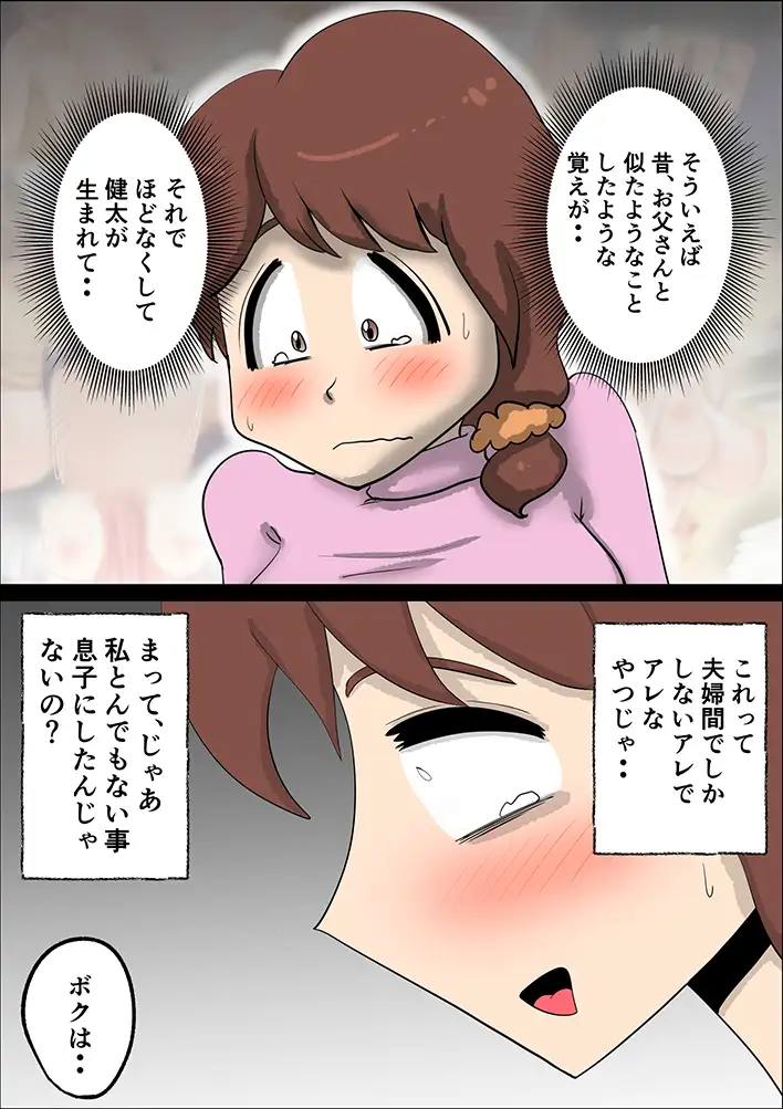 超ド天然の母親が今日も俺を誘ってくる 13ページ