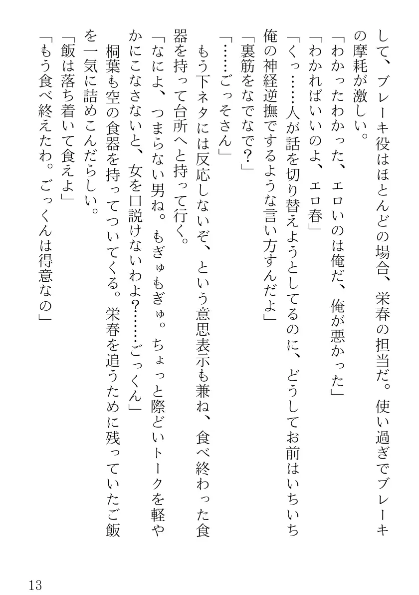 ツンツンメイドはデレデレです 13ページ