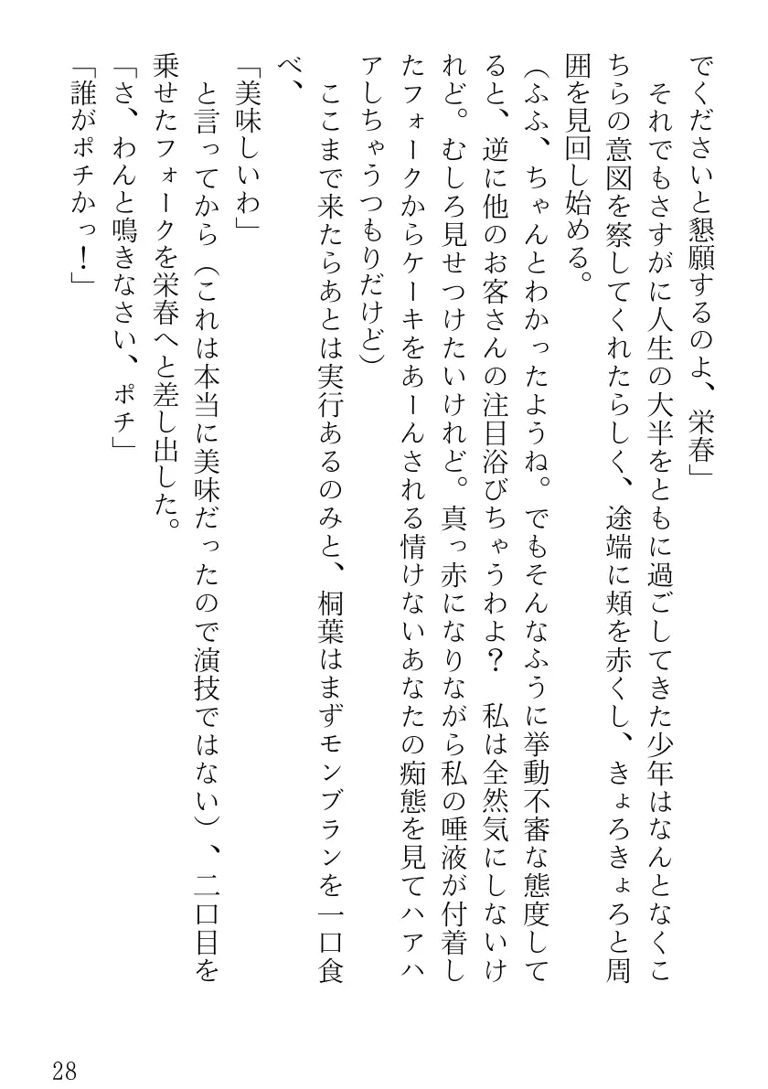 ツンツンメイドはデレデレです 28ページ