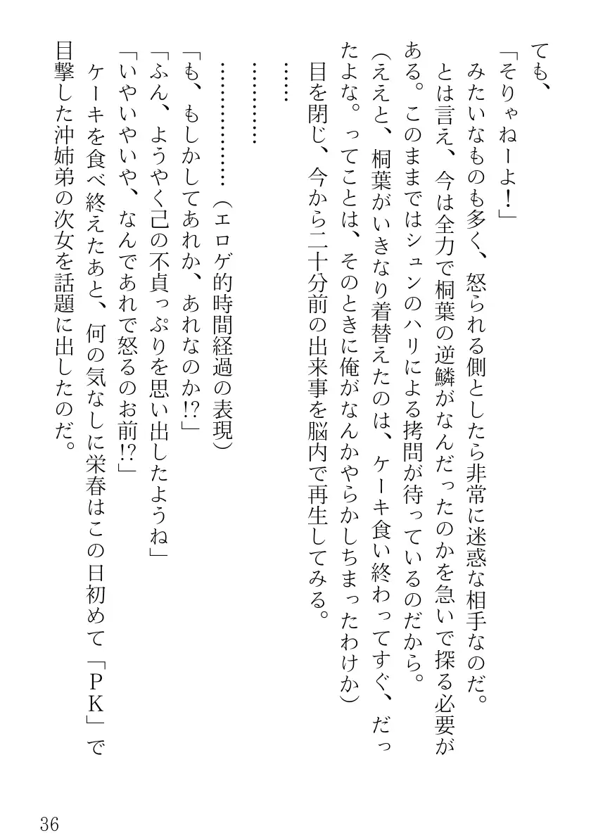 ツンツンメイドはデレデレです 36ページ