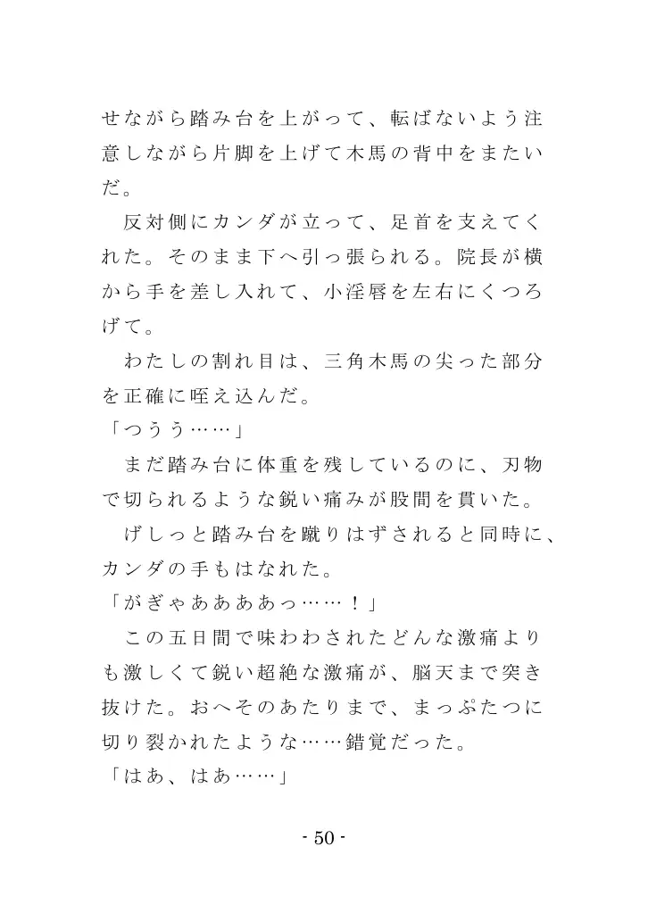 強●入院マゾ馴致（後編）〜絶海の孤島で繰り広げられる集団調教劇 50ページ