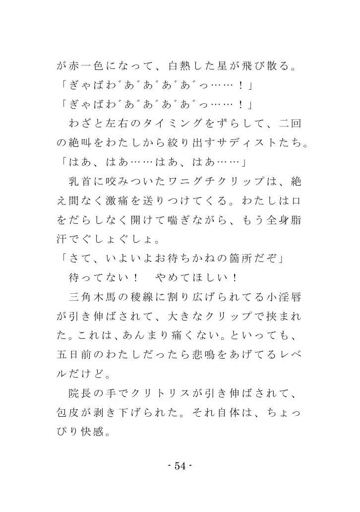 強●入院マゾ馴致（後編）〜絶海の孤島で繰り広げられる集団調教劇 54ページ