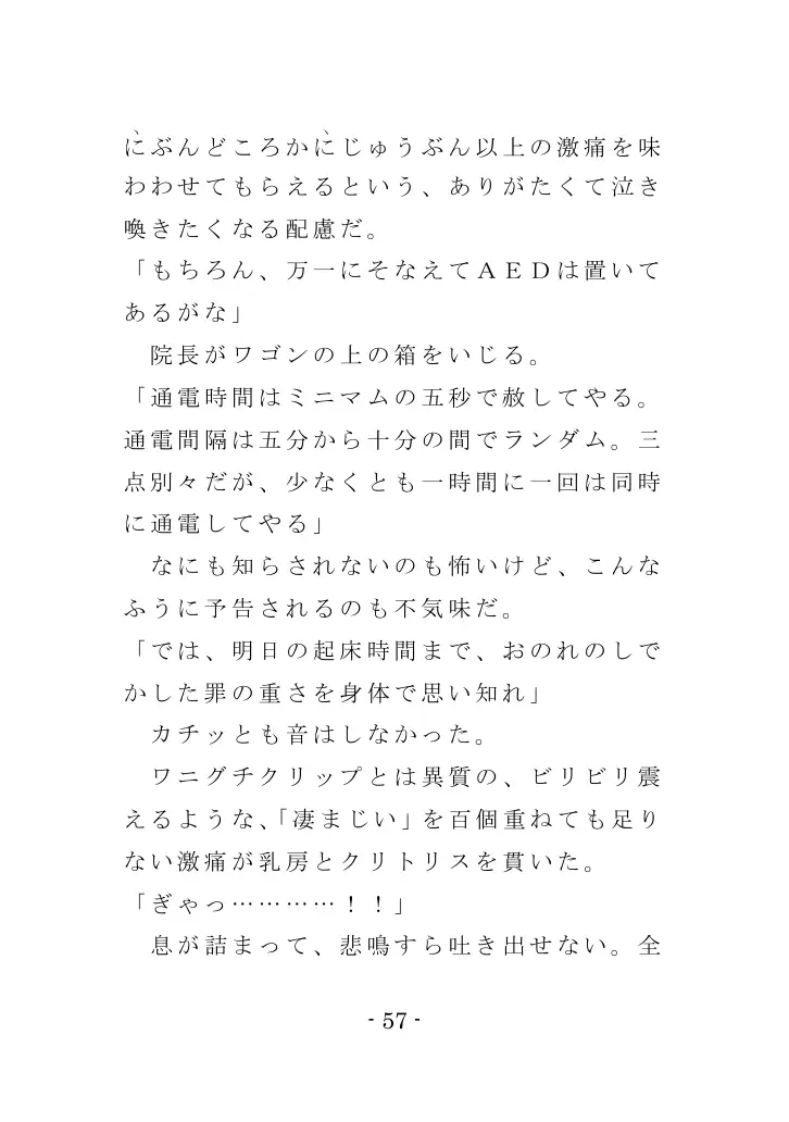 強●入院マゾ馴致（後編）〜絶海の孤島で繰り広げられる集団調教劇 57ページ