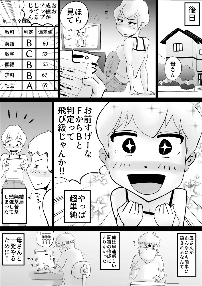 ド天然母親と性欲処理の日々 11ページ