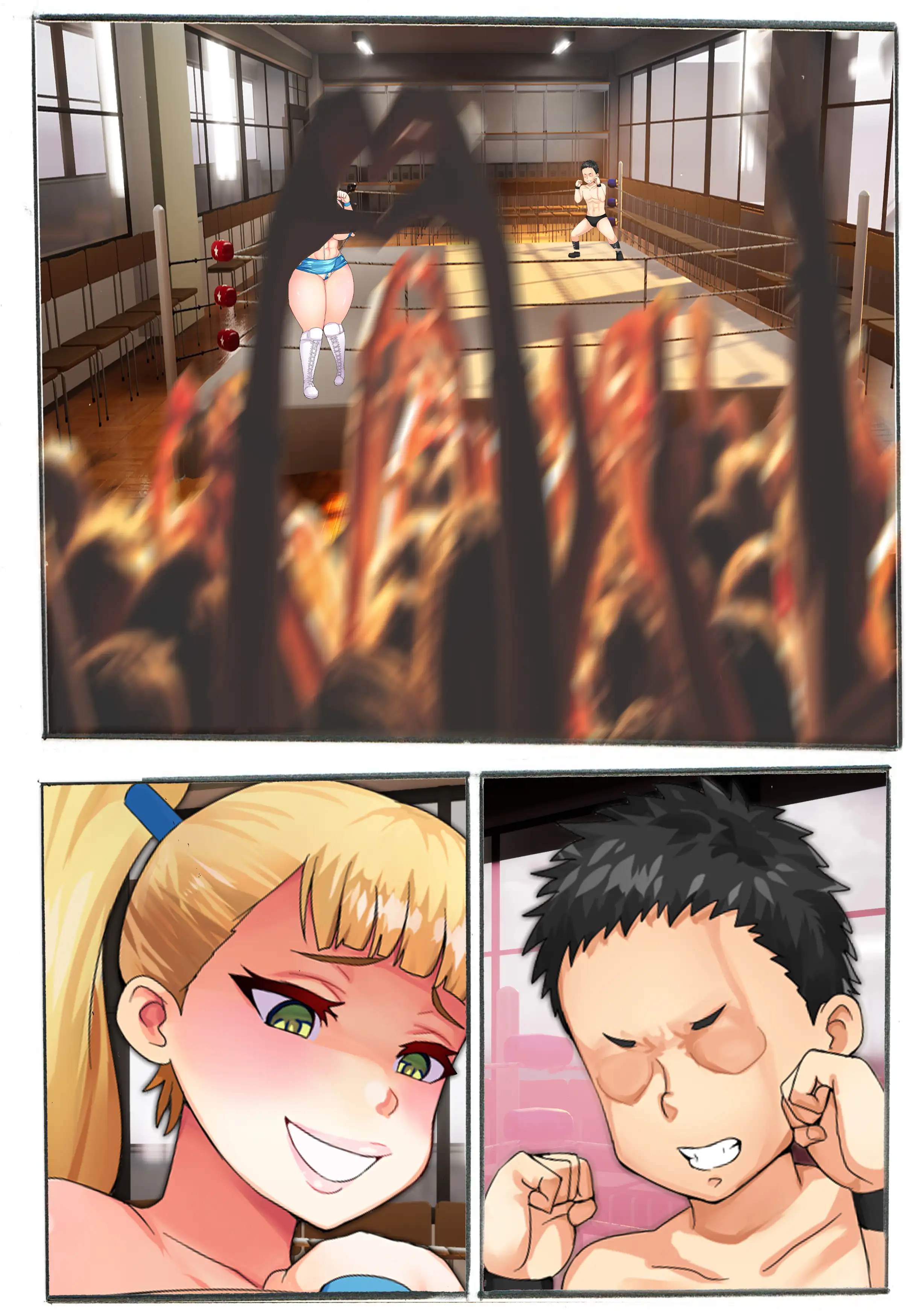 MIXプロレス！ 4ページ