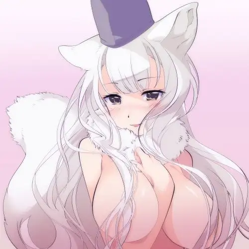 白狐ちゃんにやさしくヌキヌキされちゃうお話 4ページ