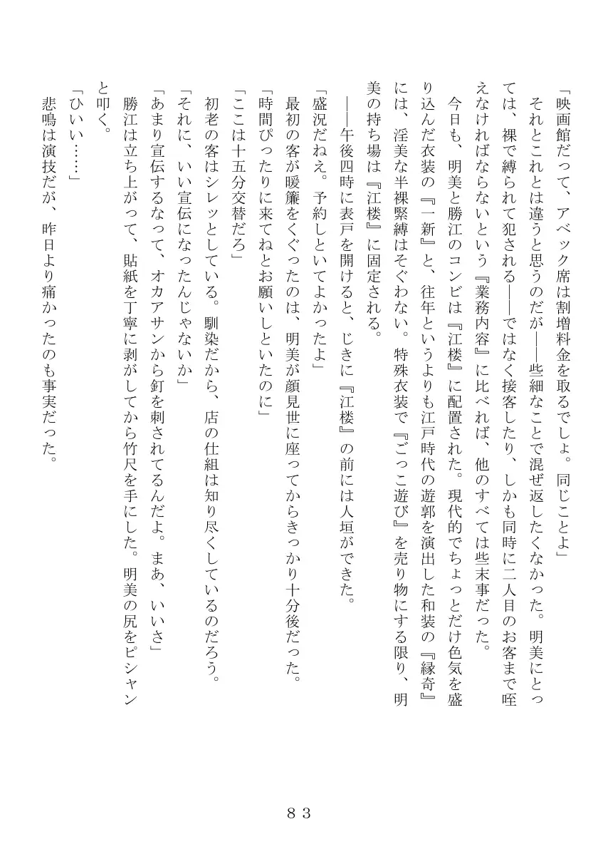 昭和集団羞辱史:売春編 84ページ