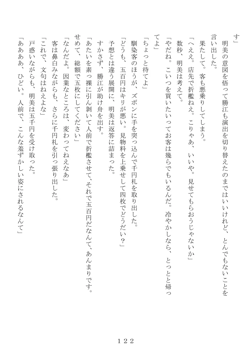 昭和集団羞辱史:売春編 123ページ