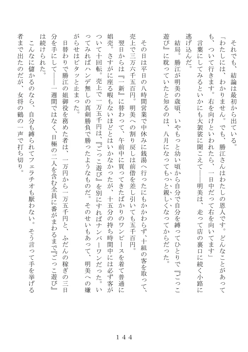 昭和集団羞辱史:売春編 145ページ