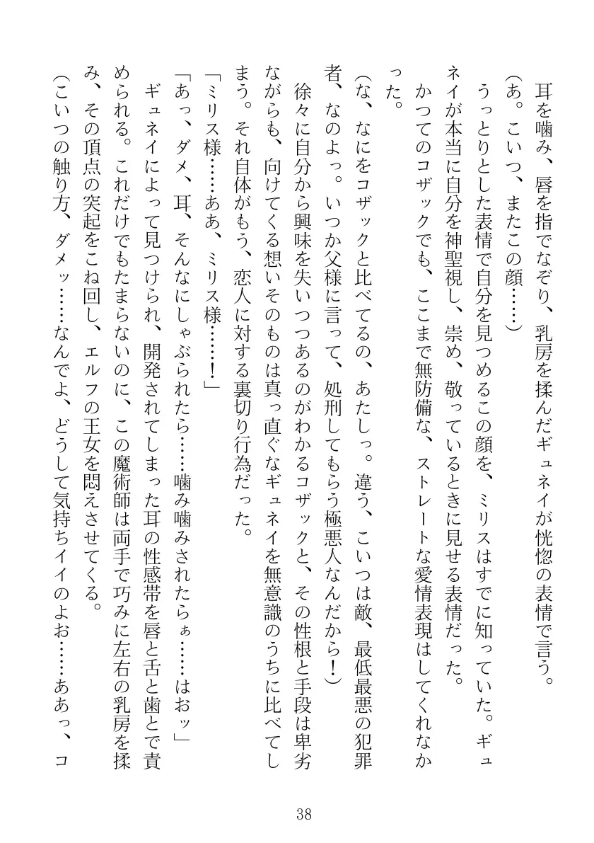 マリナ＆ミリス 陥落のエルフ王女姉妹 38ページ