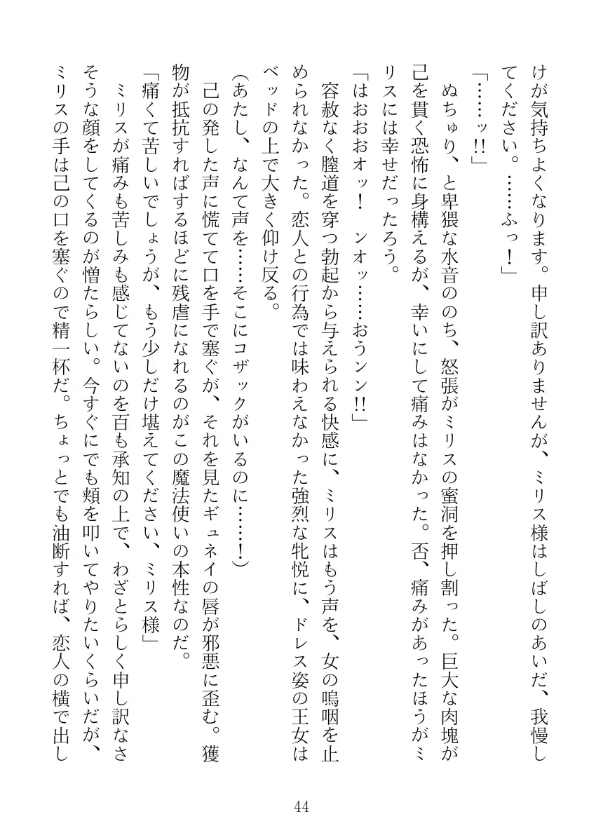 マリナ＆ミリス 陥落のエルフ王女姉妹 44ページ