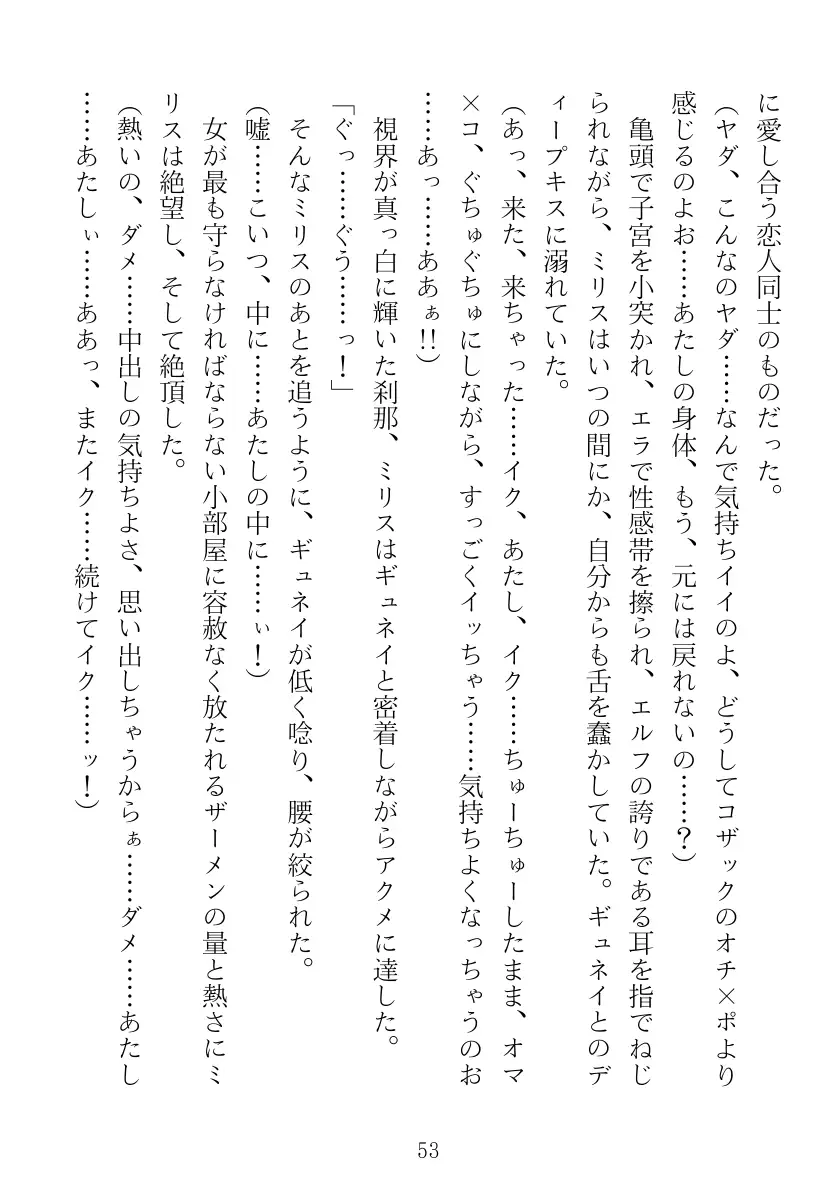 マリナ＆ミリス 陥落のエルフ王女姉妹 53ページ