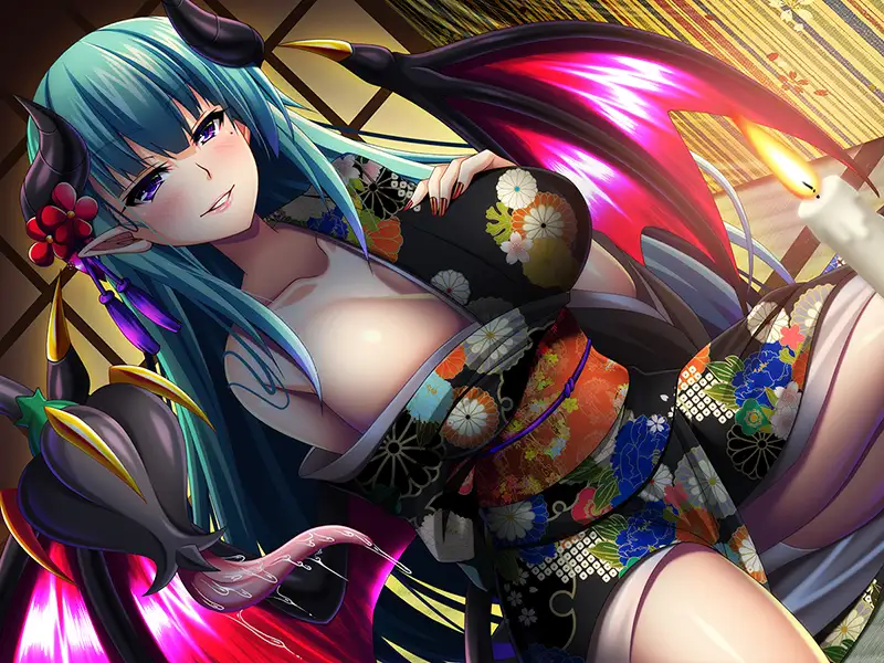 【触手難易度変更可能】みみサキュ〜女将サキュバスに耳を性感帯にされて、一日中旅館で耳の中を犯し尽くされる話〜【触手ASMR】 1ページ