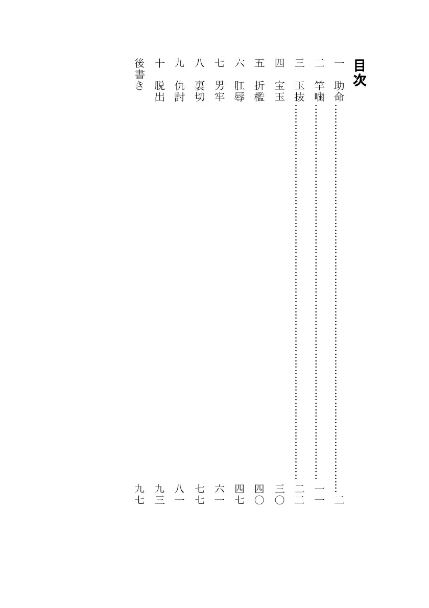 裸囚姫牢虐譚 2ページ