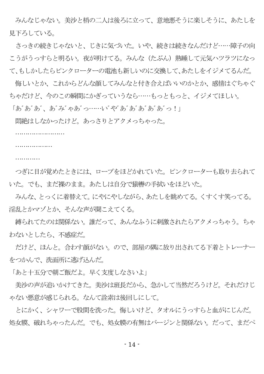 修学旅行Mデビュー 15ページ