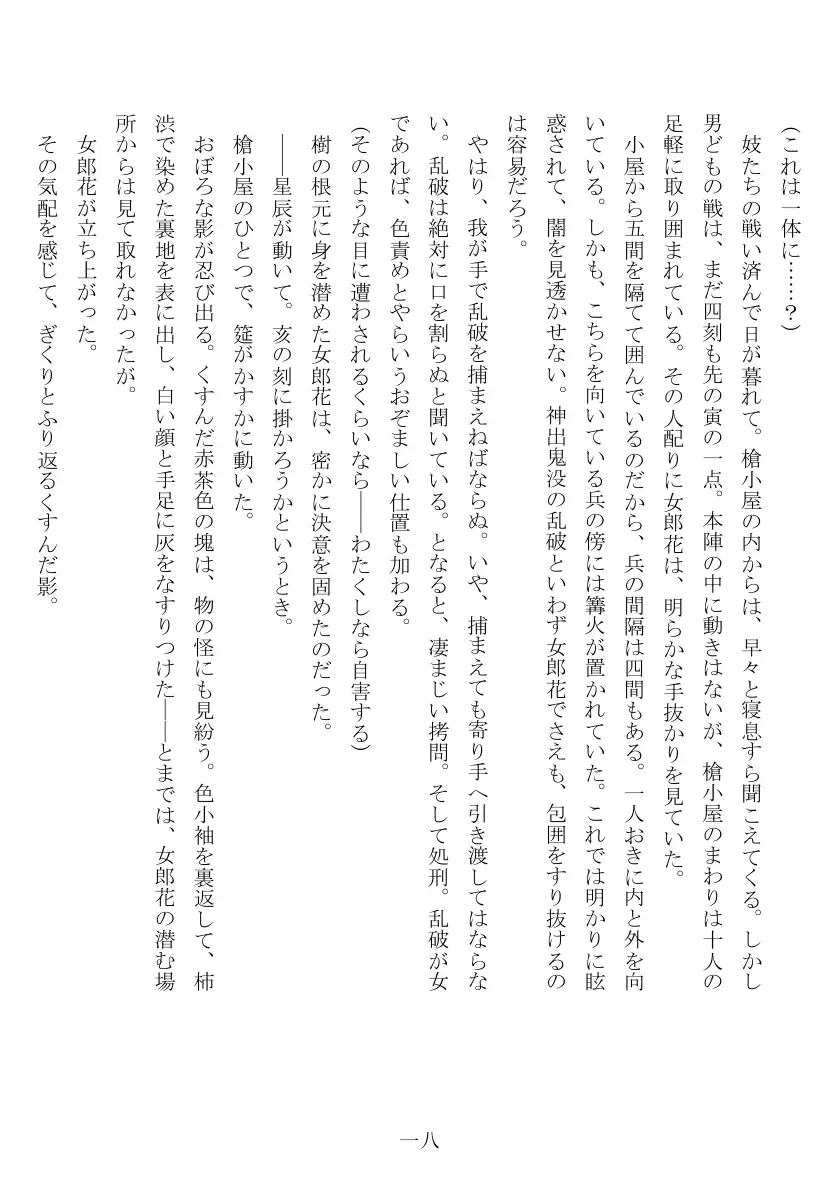 売姫三日晒し 19ページ