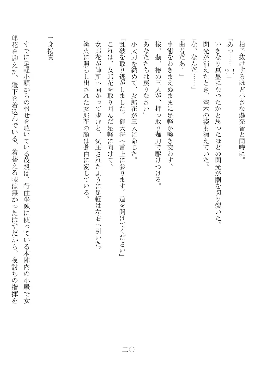 売姫三日晒し 21ページ