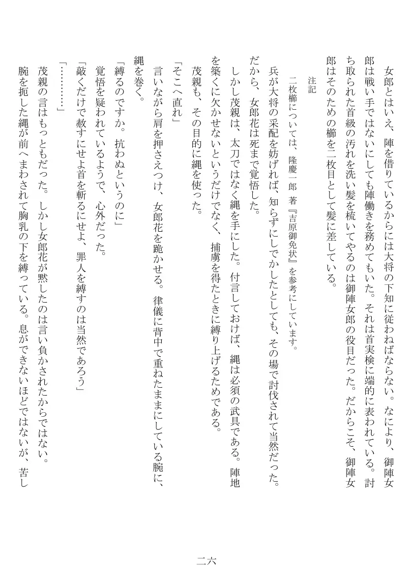 売姫三日晒し 27ページ