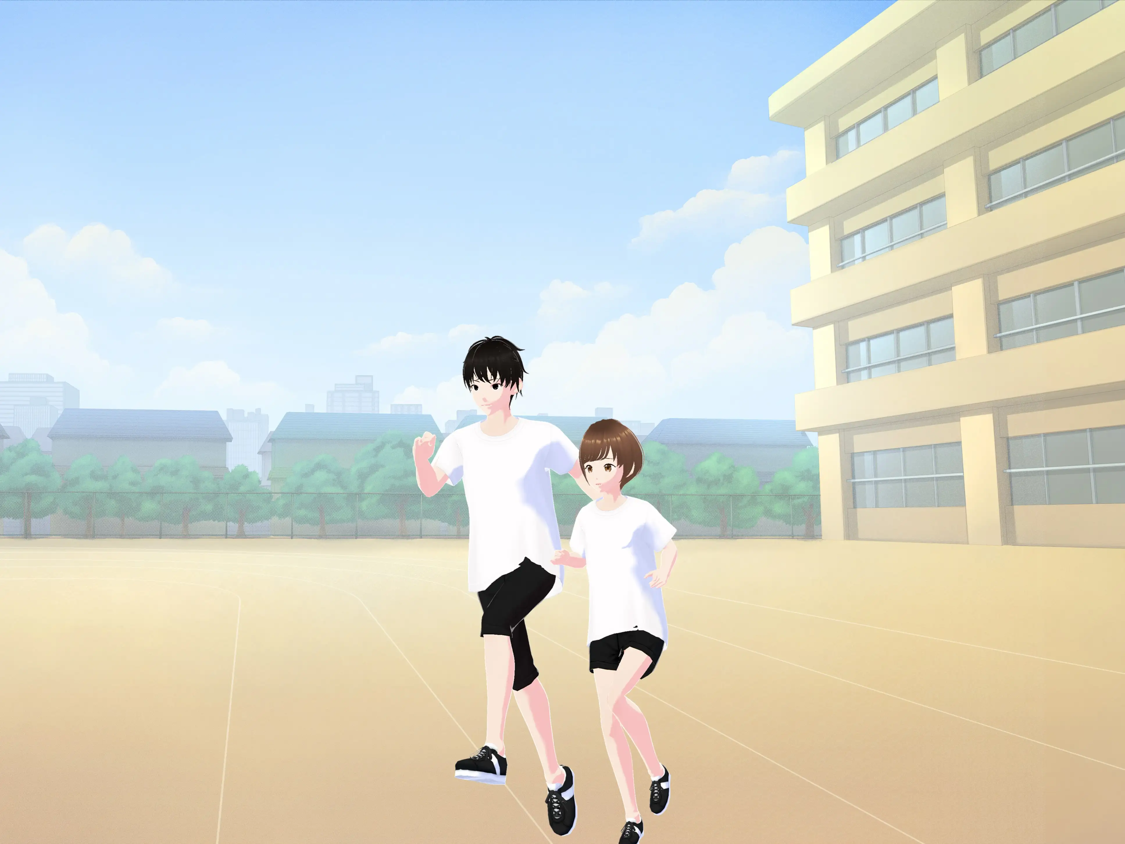 Outgrowing only girls， Overtake boys， Growth sound in fitness tests 2ページ