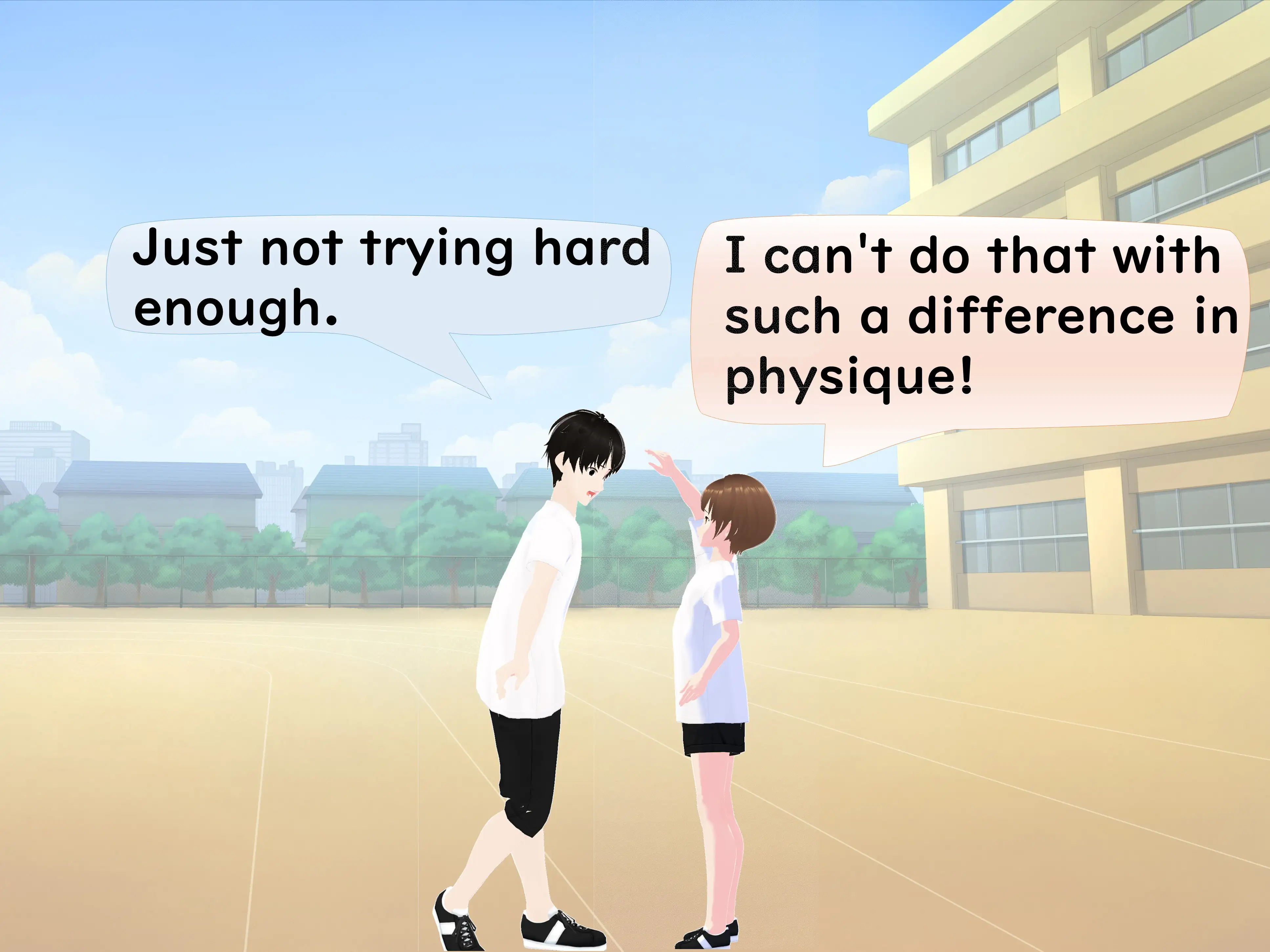 Outgrowing only girls， Overtake boys， Growth sound in fitness tests 6ページ