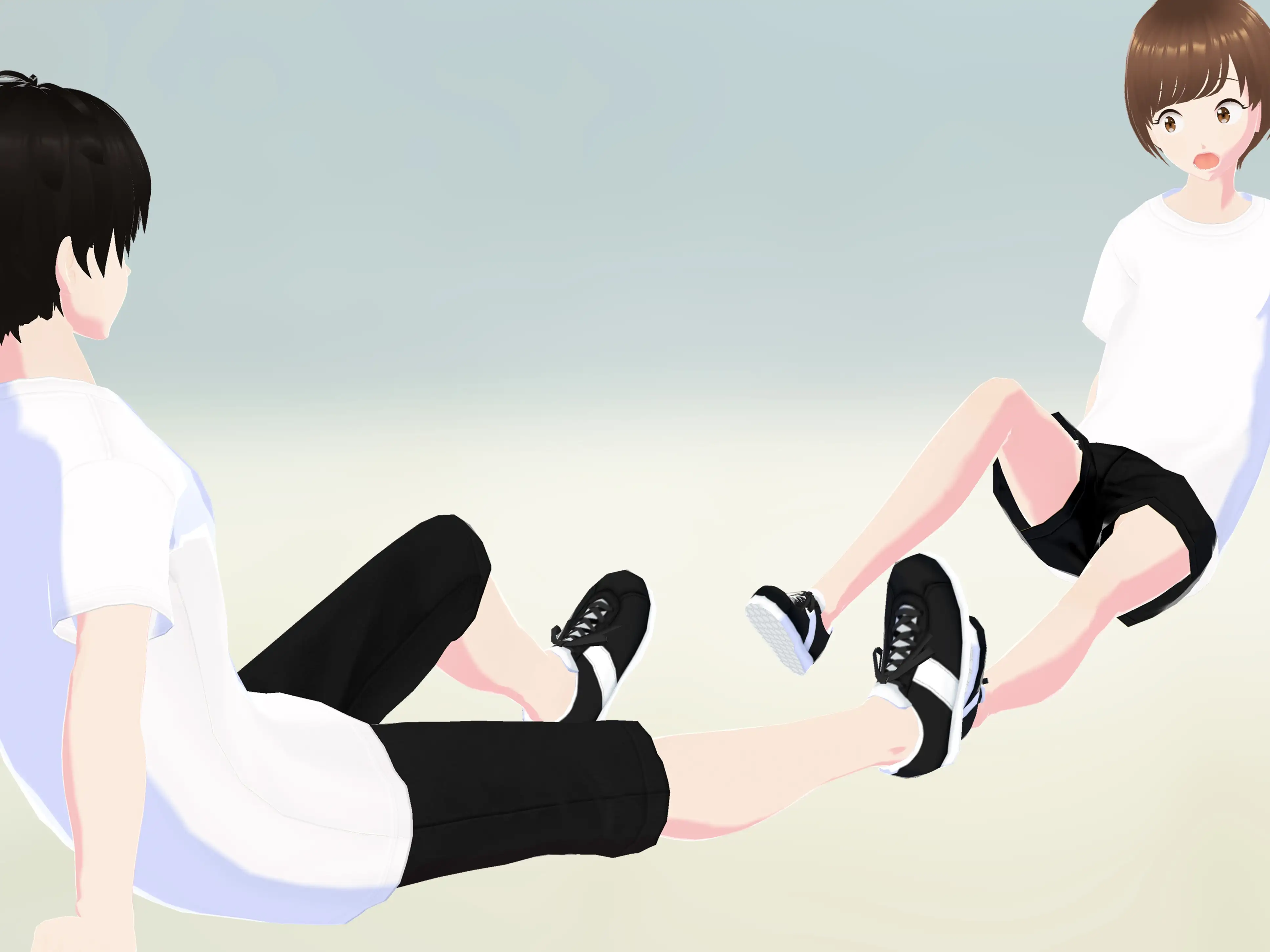 Outgrowing only girls， Overtake boys， Growth sound in fitness tests 12ページ