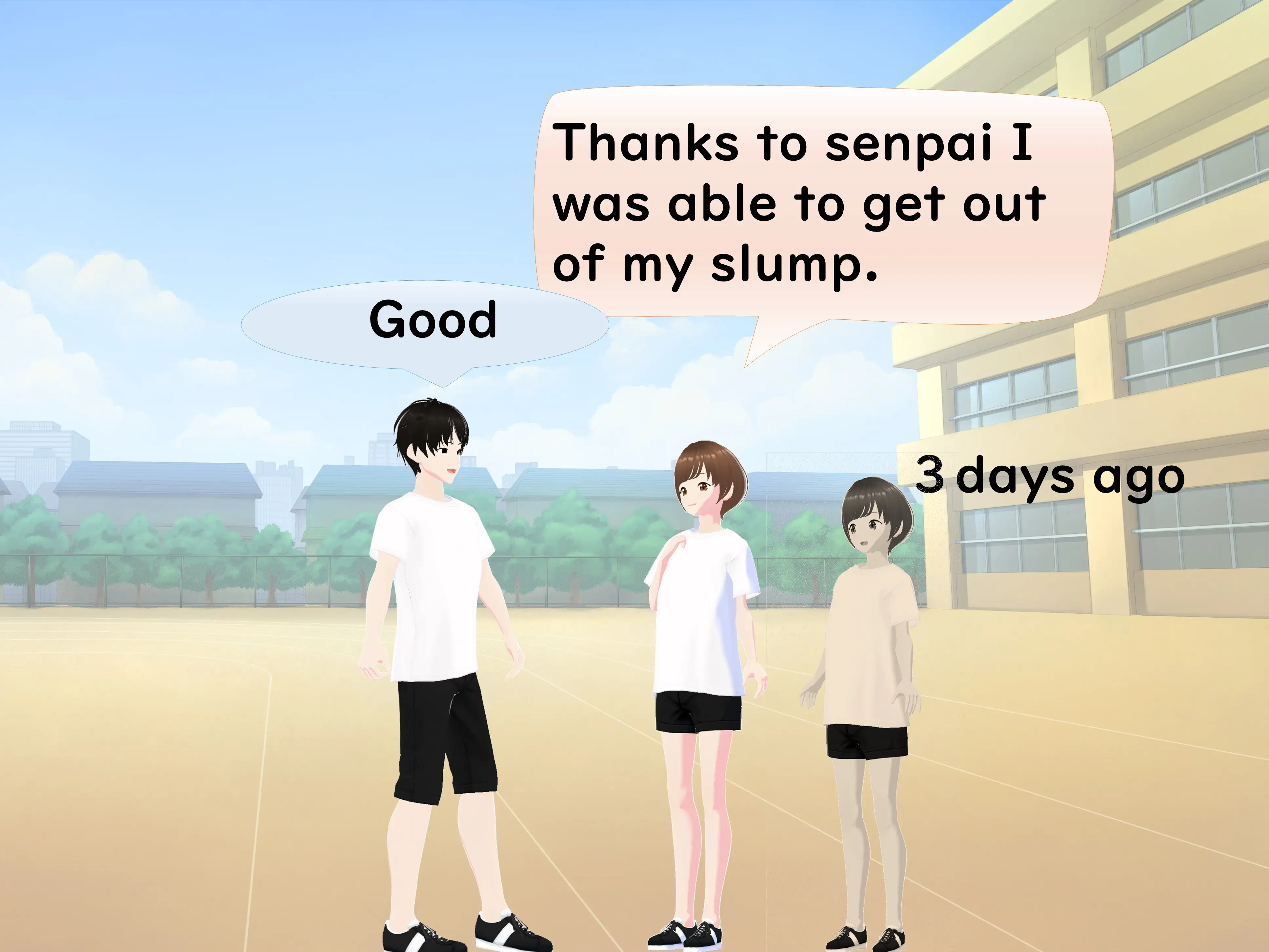 Outgrowing only girls， Overtake boys， Growth sound in fitness tests 19ページ