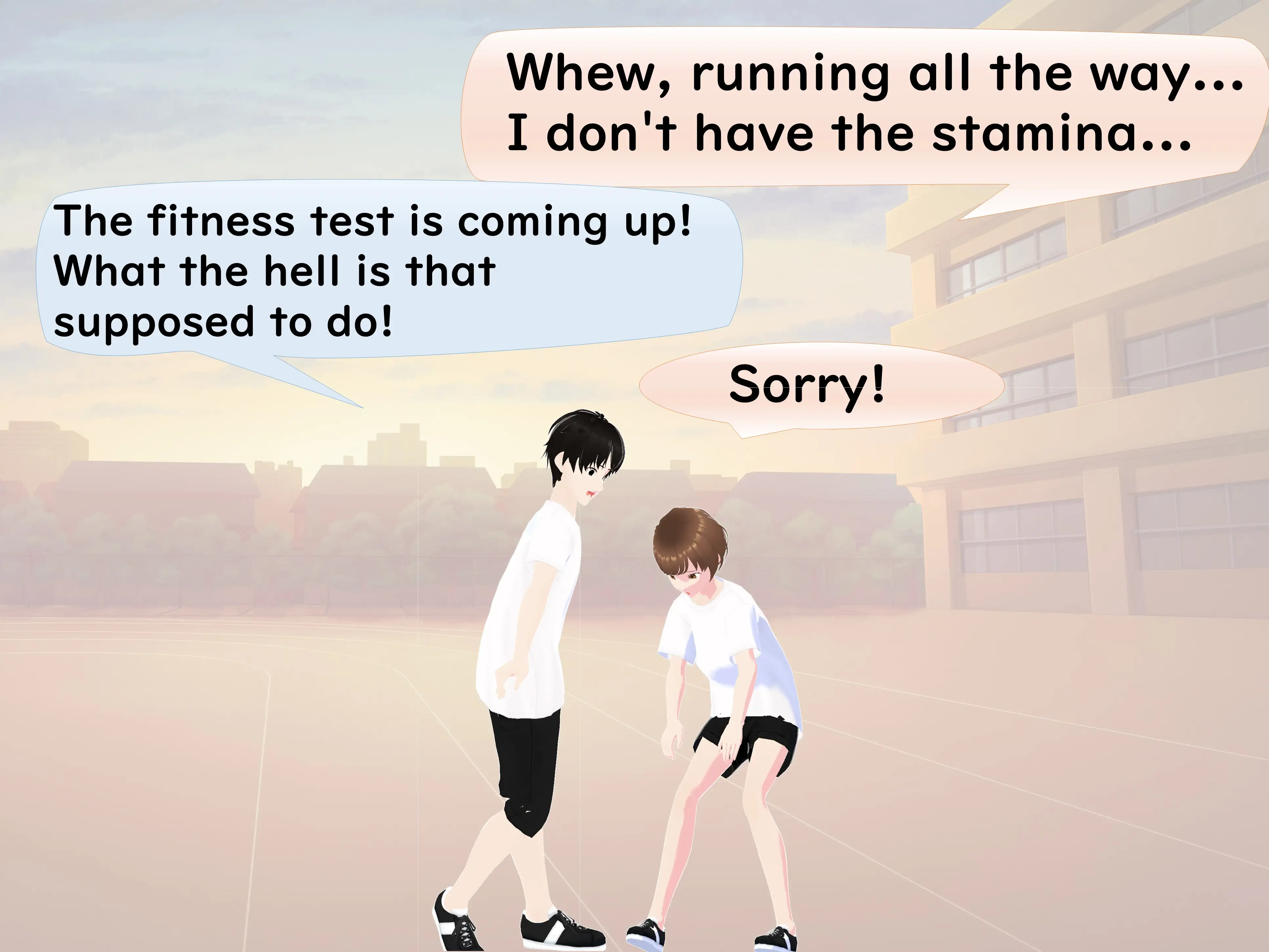 Outgrowing only girls， Overtake boys， Growth sound in fitness tests 22ページ