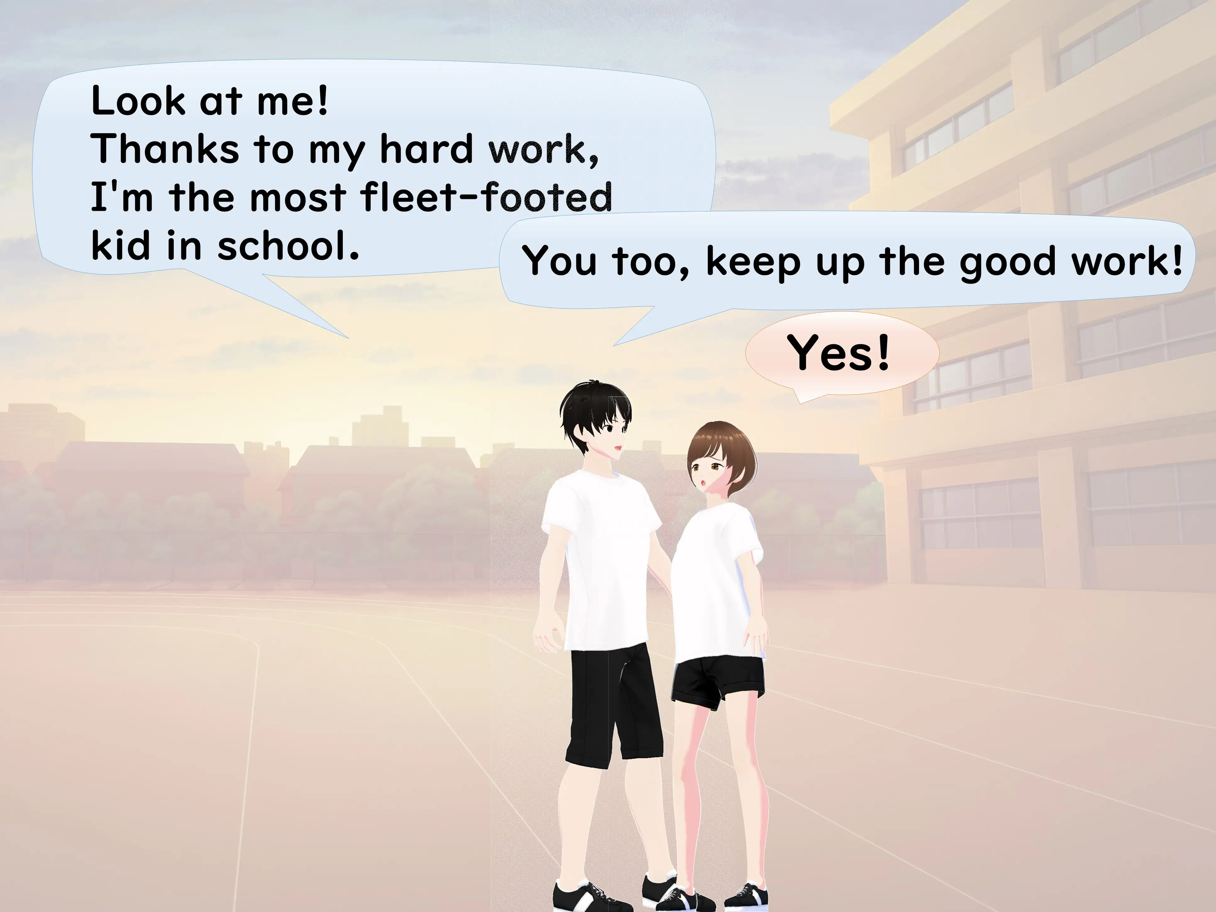 Outgrowing only girls， Overtake boys， Growth sound in fitness tests 23ページ