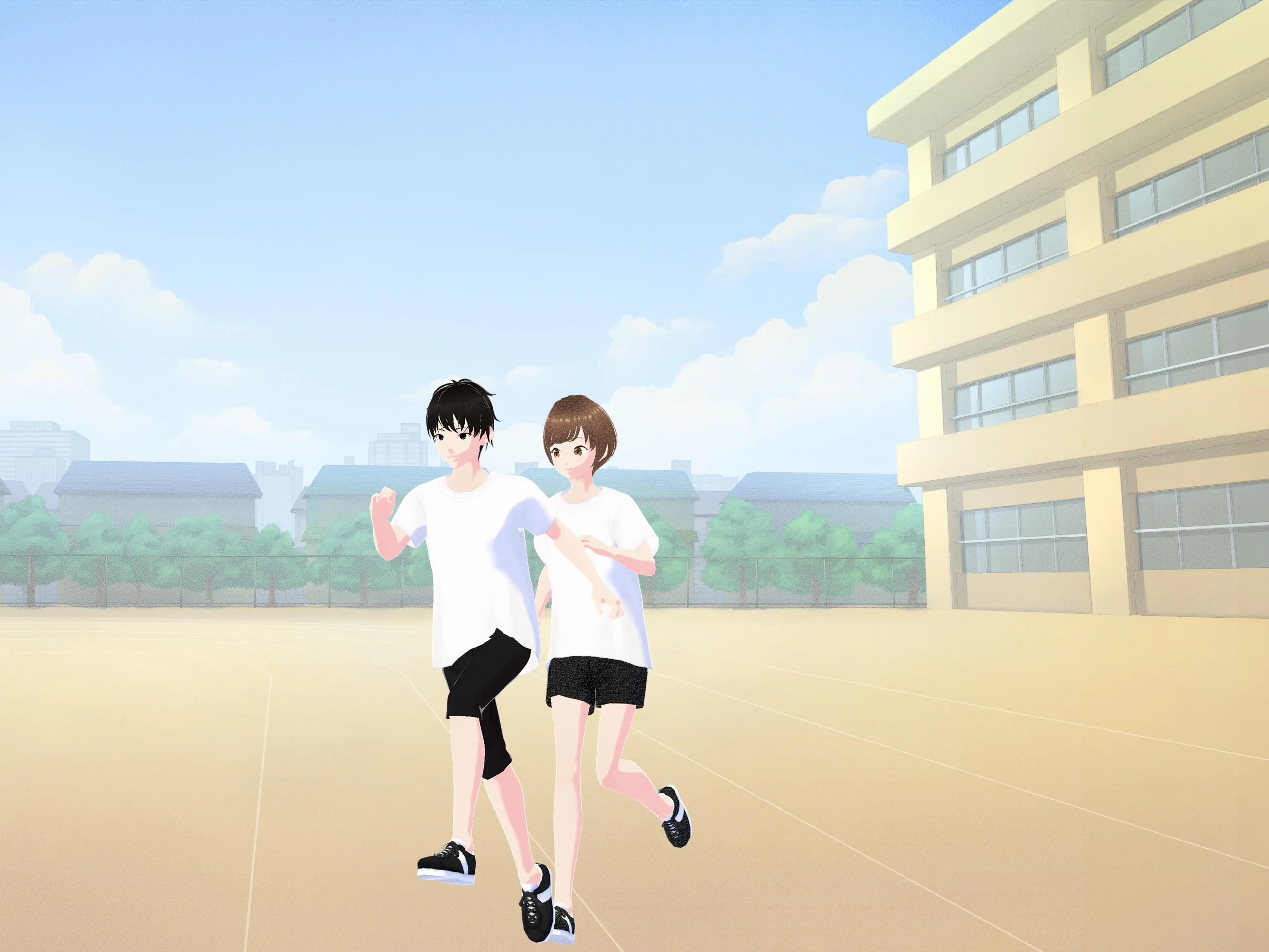 Outgrowing only girls， Overtake boys， Growth sound in fitness tests 26ページ