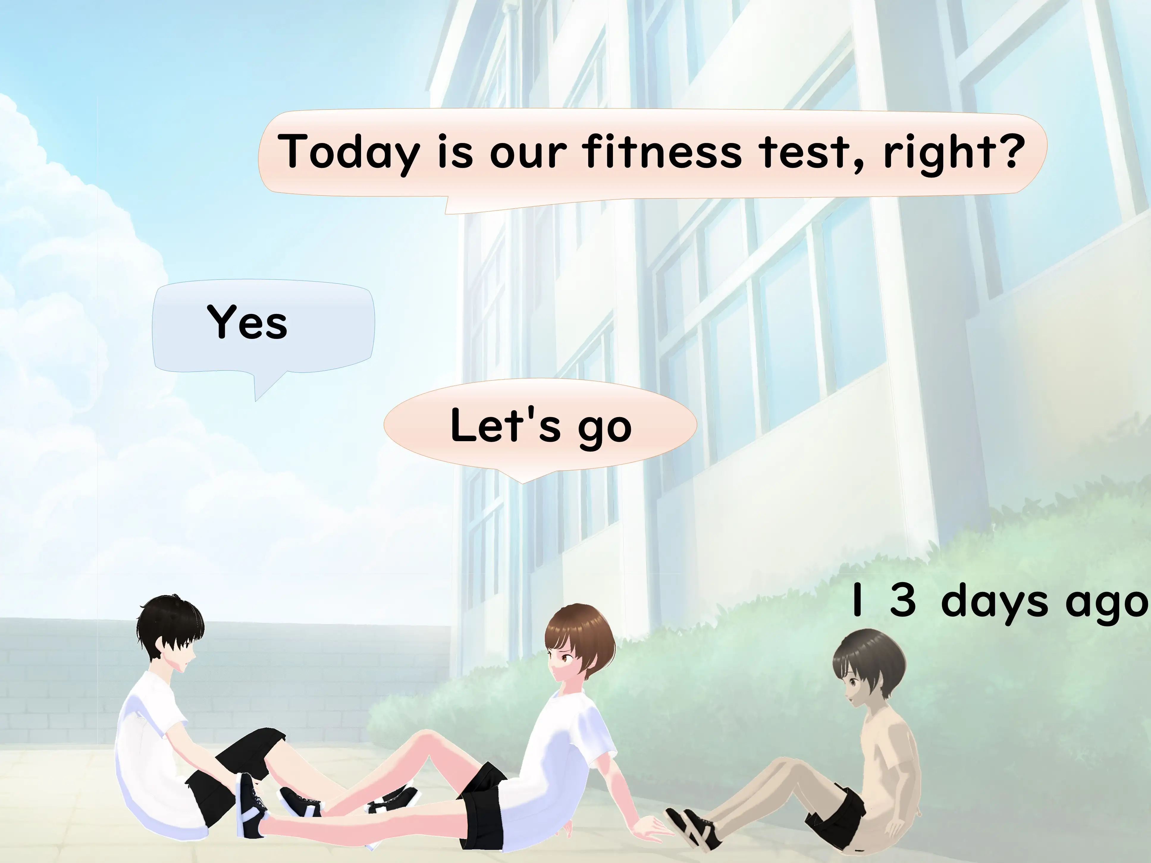 Outgrowing only girls， Overtake boys， Growth sound in fitness tests 33ページ