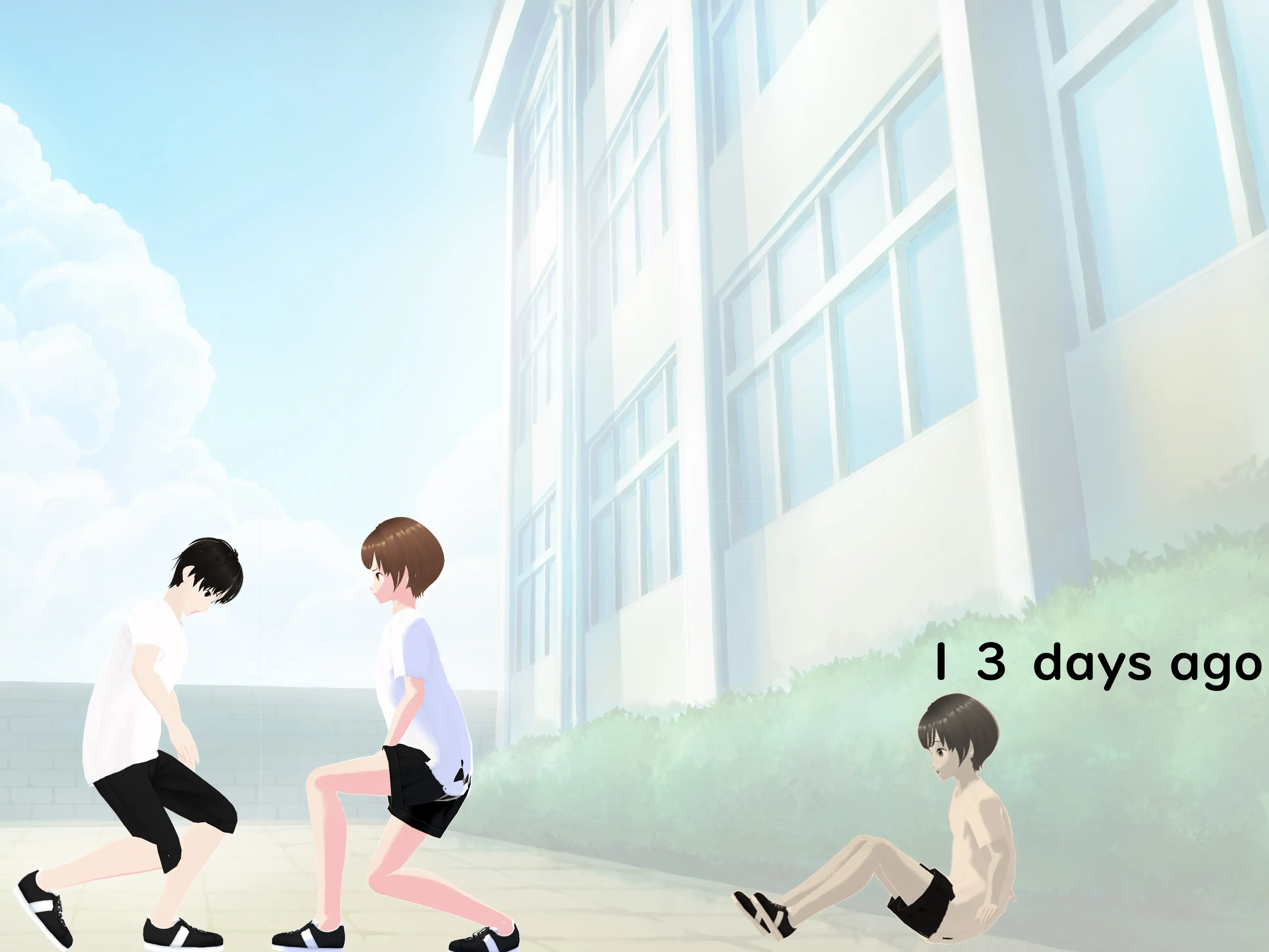 Outgrowing only girls， Overtake boys， Growth sound in fitness tests 34ページ