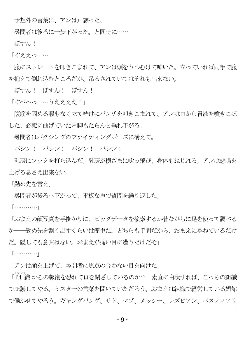 An Amateur Assasine Arrested And Assaulted 10ページ