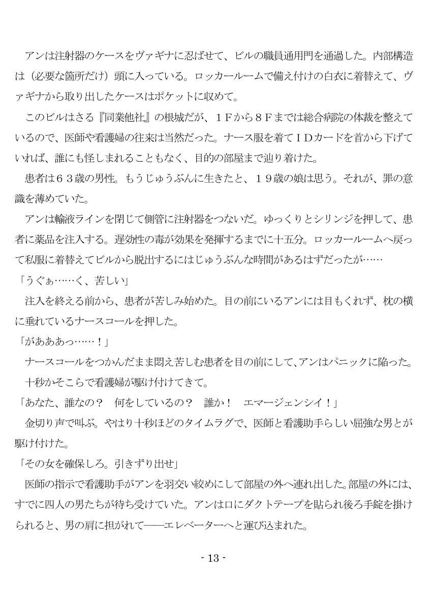 An Amateur Assasine Arrested And Assaulted 14ページ