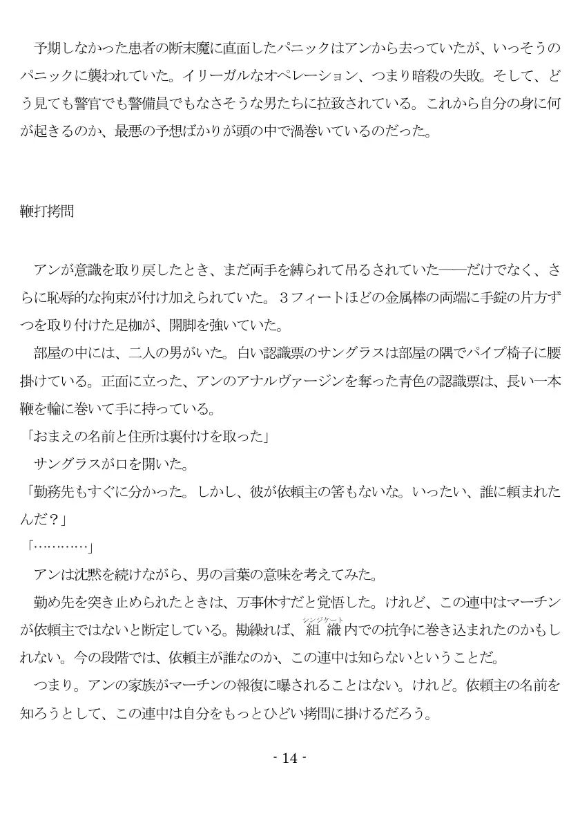 An Amateur Assasine Arrested And Assaulted 15ページ