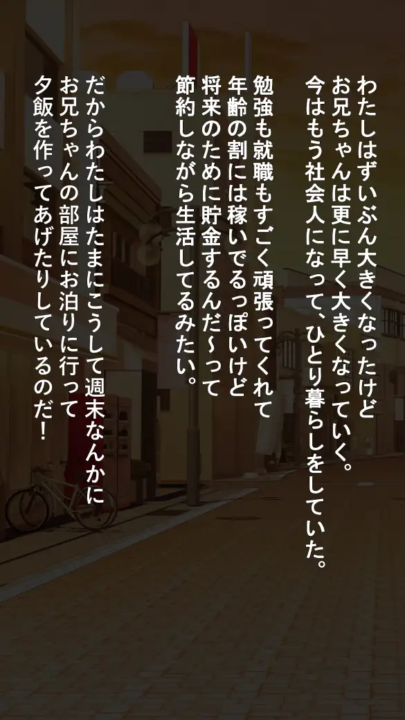 わたしのHなお兄ちゃん日記 4ページ