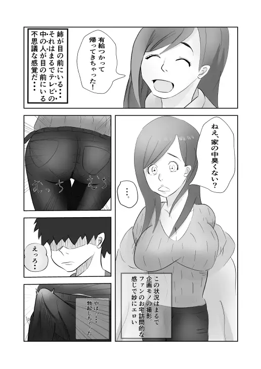 姉ちゃんはAV 女優 4ページ