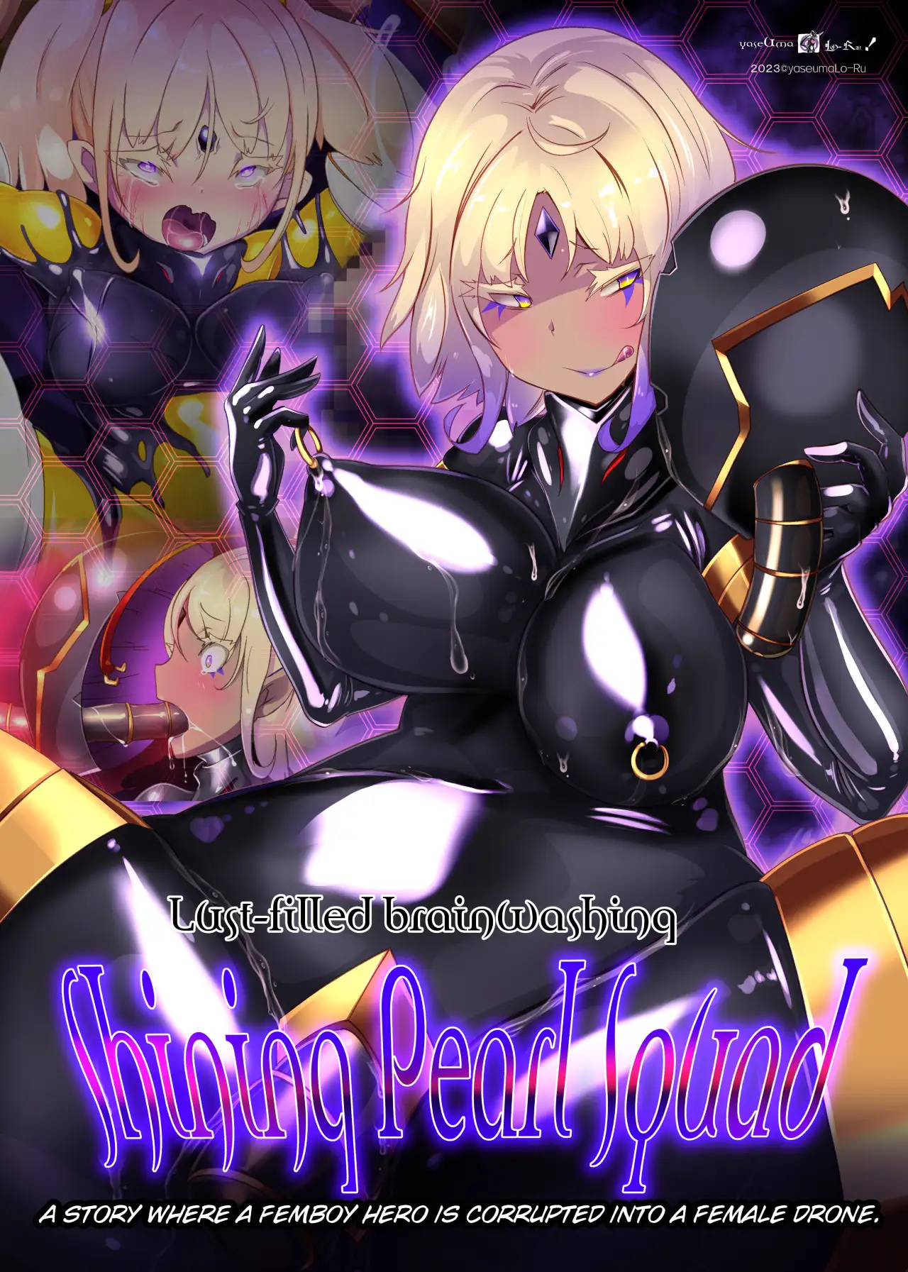 女装少年ヒーローのキミが女体化してモブ戦闘員に堕ちる漫画-邪淫TS洗脳トランス・モブ・セントーイン!- 3ページ