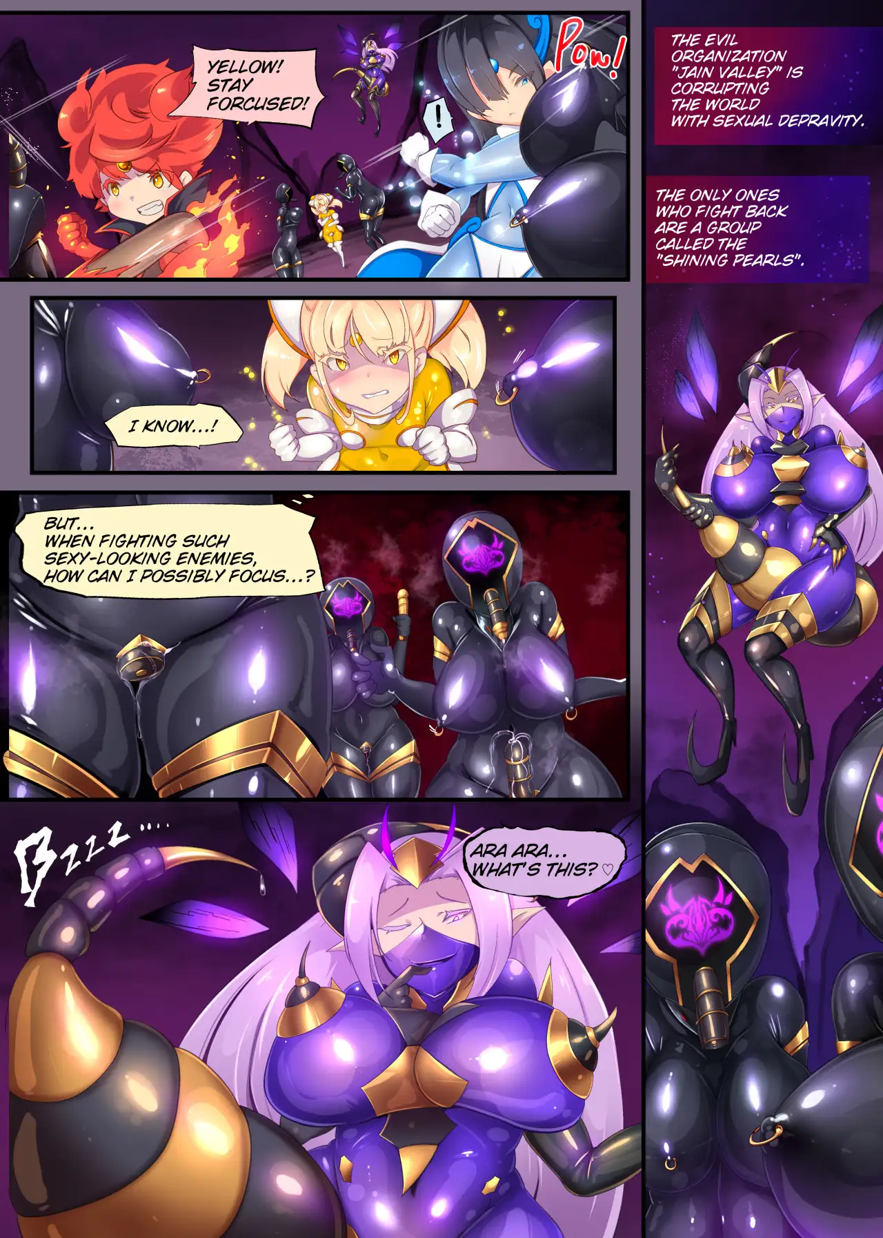 女装少年ヒーローのキミが女体化してモブ戦闘員に堕ちる漫画-邪淫TS洗脳トランス・モブ・セントーイン!- 4ページ