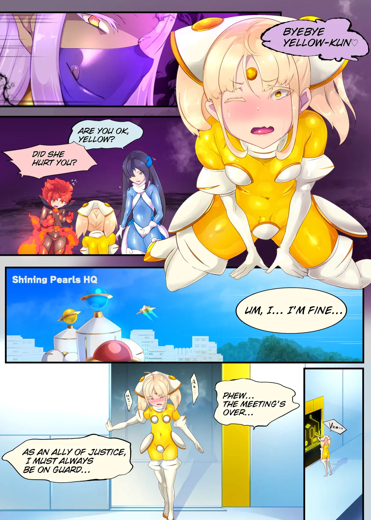 女装少年ヒーローのキミが女体化してモブ戦闘員に堕ちる漫画-邪淫TS洗脳トランス・モブ・セントーイン!- 6ページ