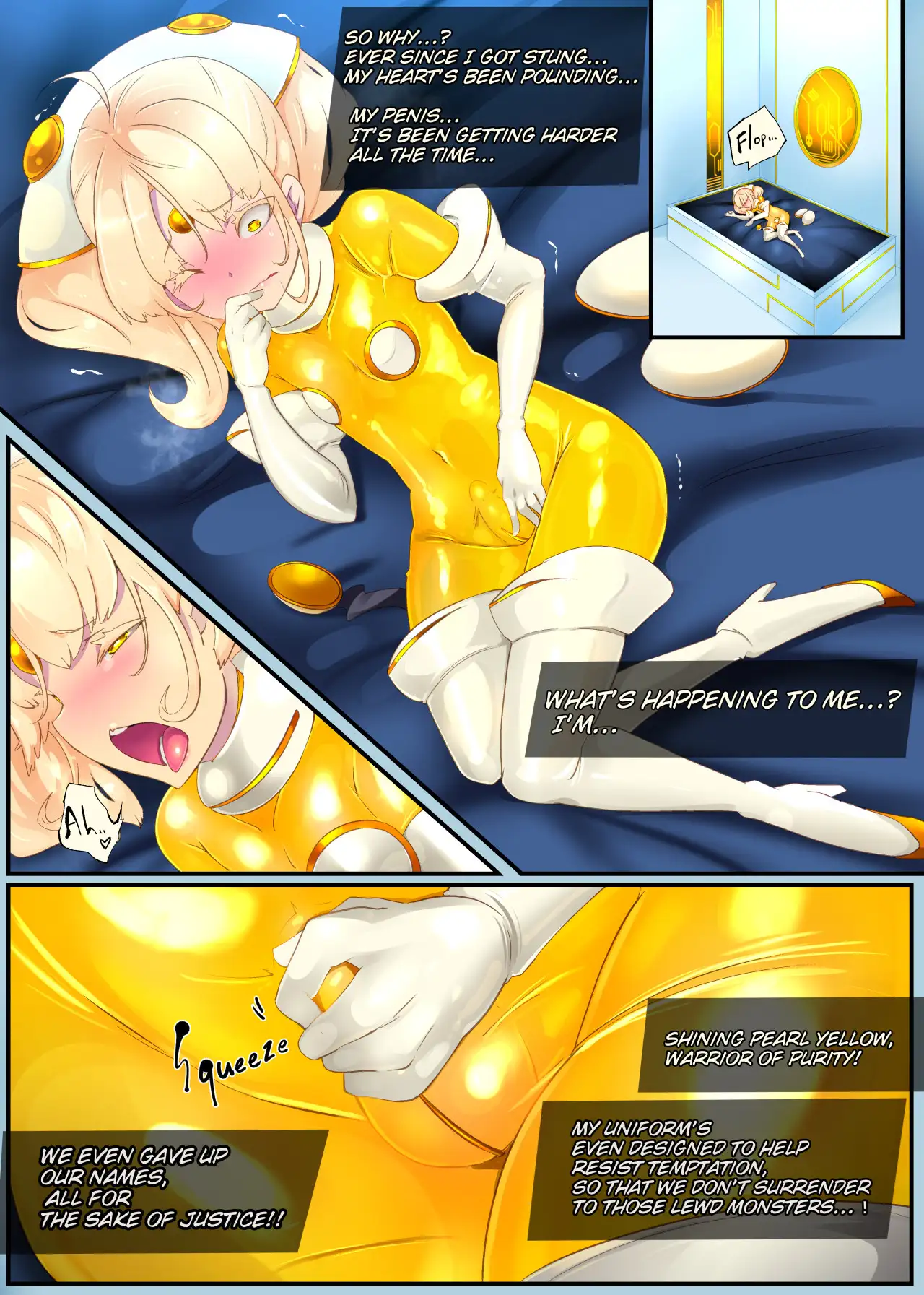 女装少年ヒーローのキミが女体化してモブ戦闘員に堕ちる漫画-邪淫TS洗脳トランス・モブ・セントーイン!- 7ページ