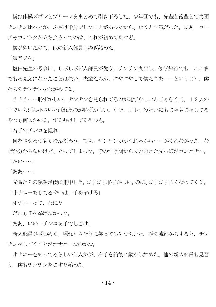 女神様と王女様といとこの（下）僕 15ページ