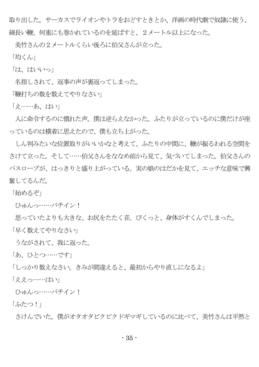 女神様と王女様といとこの（下）僕 36ページ